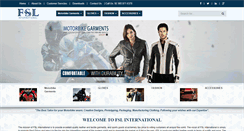 Desktop Screenshot of fslintl.com